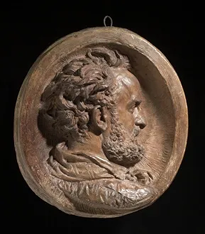 Jules Carpeaux Prints: Portrait of François-Louis Carpezat (1827-1876), 1855. Creator: Jean-Baptiste Carpeaux