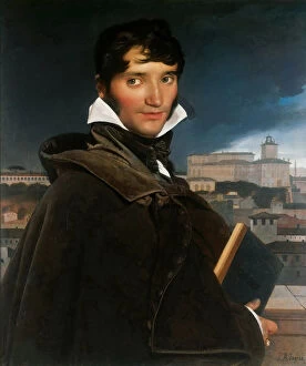 Aix En Provence Gallery: Portrait of Francois-Marius Granet (1775-1849), 1807. Creator: Ingres, Jean Auguste Dominique