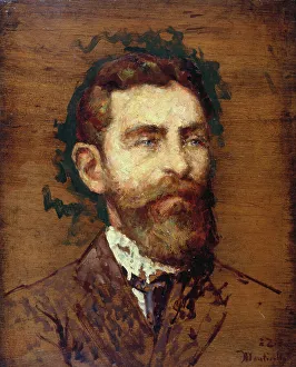 Artists Brother Prints: Portrait de François Ziem, c.1852 — 1853. Creator: Adolphe Monticelli