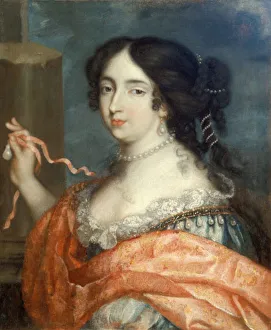 Absolutism Gallery: Portrait of Francoise d Aubigne (1635-1719), Madame Scarron, c. 1670. Creator: Anonymous