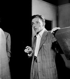 Sinatra Frank Prints: Portrait of Frank Sinatra, Liederkrantz Hall