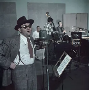 Film Transparency Prints: Portrait of Frankie Laine and Jimmy Crawford