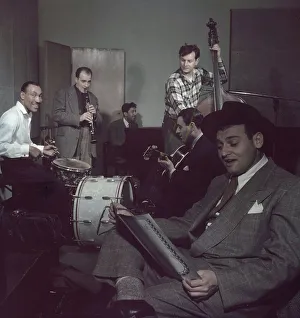 Portrait of Frankie Laine and Jimmy Crawford, New York, N.Y. 1946. Creator: William Paul Gottlieb