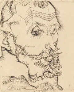 Portrait of Franz Hauer, 1914. Creator: Egon Schiele
