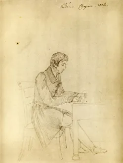 Chopin Gallery: Portrait of Frederic Chopin (1810-1849), 1826