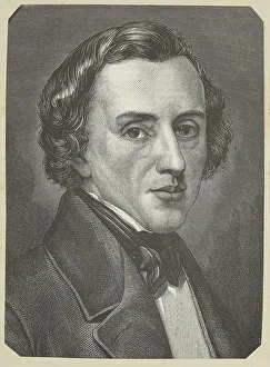 Portrait of Frédéric Chopin (1810-1849). Creator: Anonymous