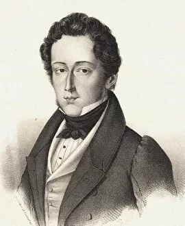 Portrait of Frederic Chopin (1810-1849), c. 1830