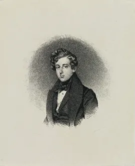 Portrait of Frédéric Chopin (1810-1849), c. 1840. Creator: Kriehuber, Josef (1800-1876)