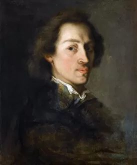 Portrait of Frederic Chopin. Artist: Scheffer, Ary (1795-1858)