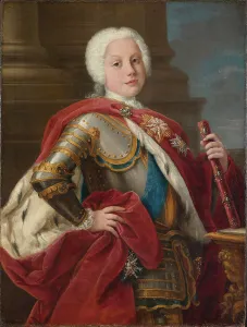 Saxony Prints: Portrait of Frederick Christian