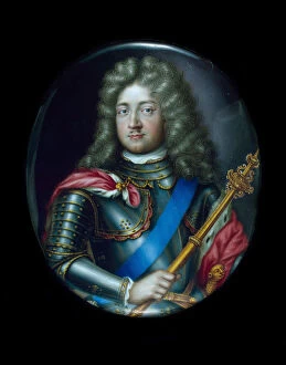 Frederick Iii Collection: Portrait of Frederick I (1657-1713), King in Prussia, Between 1680 and 1690