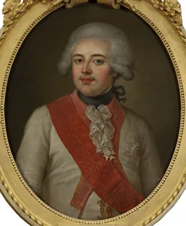 Pasch Prints: Portrait of Frederick II Eugene (1732-1797), Duke of Wurttemberg, Mid of the 18th cen