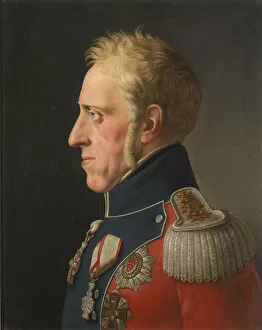 Images Dated 13th June 2017: Portrait of Frederick VI of Denmark (1768-1839), 1820