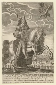 Grimm Collection: Portrait of Frederick William (1620-1688), Elector of Brandenburg, Duke of Prussia, 1680