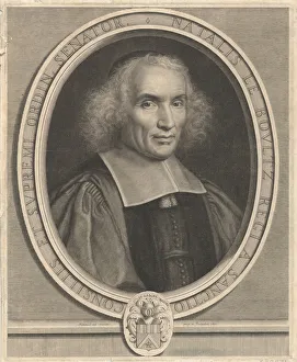 Noel Prints: Portrait of the French Magistrate Noel Le Boultz, 1671. 1671
