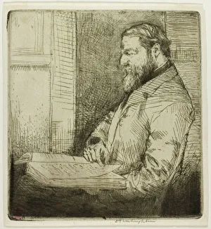 Portrait of French Student, 1901. Creator: Donald Shaw MacLaughlan