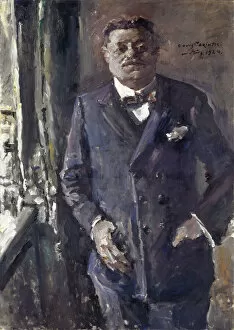Corinth Gallery: Portrait of Friedrich Ebert (1871-1925), President of the German Reich, 1924