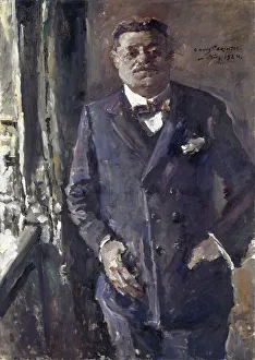 Lovis 1858 1925 Prints: Portrait of Friedrich Ebert (1871-1925), President of the German Reich, 1924