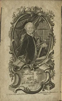 Moser Prints: Portrait of Friedrich Karl Freiherr von Moser (1723-1798), 1775