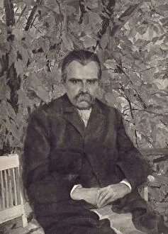 Images Dated 13th June 2017: Portrait of Friedrich Nietzsche, 1895