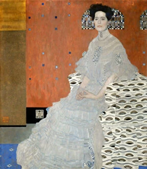 Portrait of Fritza Riedler, 1906. Artist: Klimt, Gustav (1862-1918)