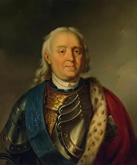 1840s Prints: Portrait of Fyodor Apraxin, (c1710s), 1848. Creator: Unknown