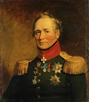 Braid Prints: Portrait of Fyodor F. Oerthel (1767/68-1825)
