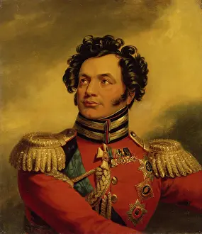 Sideburns Prints: Portrait of Fyodor P. Uvarov (1769-1824) (the artist's replica ?)