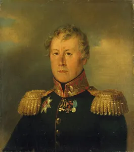 Braid Prints: Portrait of Fyodor V. Zvarykin (1765-1826)