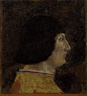 Milan Prints: Portrait of Galeazzo Maria Sforza (1444-1476)