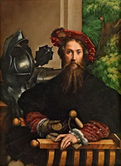 Portrait of Galeazzo Sanvitale, 1524. Creator: Parmigianino (1503-1540) Portrait of Galeazzo Sanvitale, 1524. Creator: Parmigianino (1503-1540)