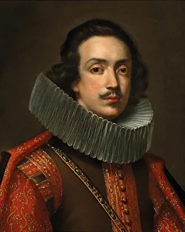 Portrait of Galeotto IV (1603-1637), Duke of Mirandola, c. 1620. Creator: Anonymous