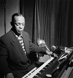 Portrait of Garland Wilson, New York, N.Y.(?), 1938. Creator: William Paul Gottlieb