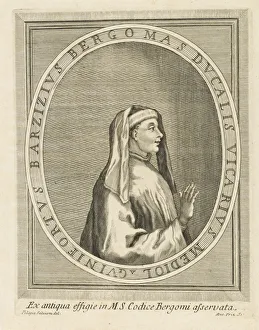 Portrait of Gasparinus de Bergamo, 1716-1717. Creator: Anonymous Portrait of Gasparinus de Bergamo, 1716-1717. Creator: Anonymous
