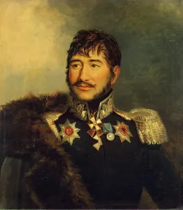 Braid Prints: Portrait of Gavriil A. Lukovkin (1772 - after 1849)