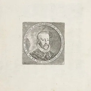 Hogenberg Prints: Portrait of Gebhard Truchsess von Waldburg (1547-1601)