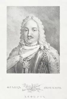 Alexei Gavrilovich 1780 1847 Gallery: Portrait of general admiral Francois Lefort (1656-1699)