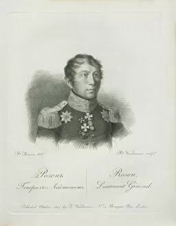 Portrait of General Baron Georg (Grigory Vladimirovich) von Rosen (1782-1841), 1813