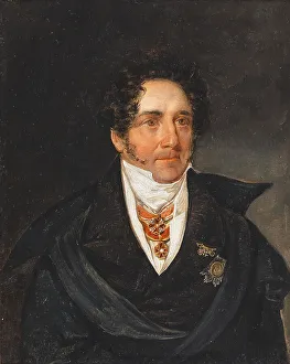 Agricola Prints: Portrait of General Bernhard Graf von Caboga-Cerva (1785-1855)