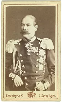 Photo Studio Wesenberg Gallery: Portrait of General Count Eduard Ivanovich Totleben (1818-1884)