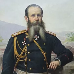 Russo Turkish War 1877 1878 Gallery: Portrait of General Count Iosif Vladimirovich Romeyko-Gurko (1828-1901)