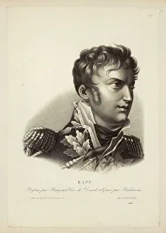 Private Collectionneoclassicism Prints: Portrait of General Count Jean Rapp (1772-1821)