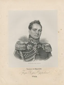 Toll Prints: Portrait of General Count Karl Wilhelm von Toll (1777-1842)