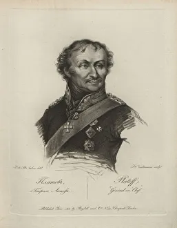 Francesco 1780 1856 Prints: Portrait of General Count Matvei Ivanovich Platov (1757-1818), 1813