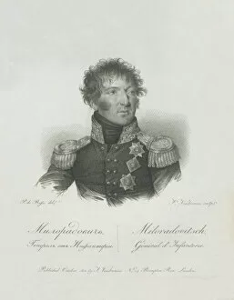 Portrait of General Count Mikhail Miloradovich (1771-1825), 1813