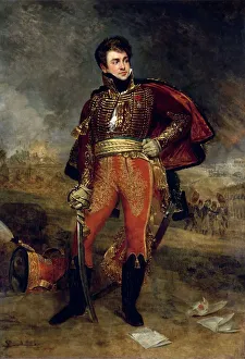 Gros Prints: Portrait of General Francois Fournier-Sarloveze (1773-1827), ca 1812