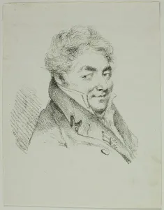 Denon Dominique Vivant Baron Prints: Portrait of General Frézia, Baron of Ogliano, 1817–20. Creator: Vivant Denon