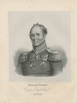 George 1781 1829 Prints: Portrait of General Fyodor Fyodorovich Ertel (1768-1825)