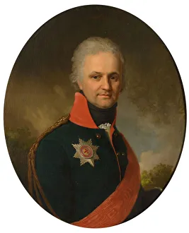 Saratov Prints: Portrait of General Ivan Ivanovich Benkendorf (1765-1841)