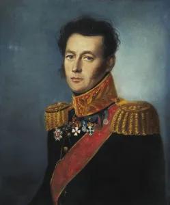 Skobelev Prints: Portrait of General Ivan Skobelev (1778-1849)